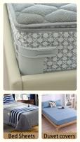 4pcs Clips Para Fijar Ropón De Cama Invisibles Antideslizantes Herramienta Para Proteger Sábanas Y Fundas De Sábanas Material PP - details 4
