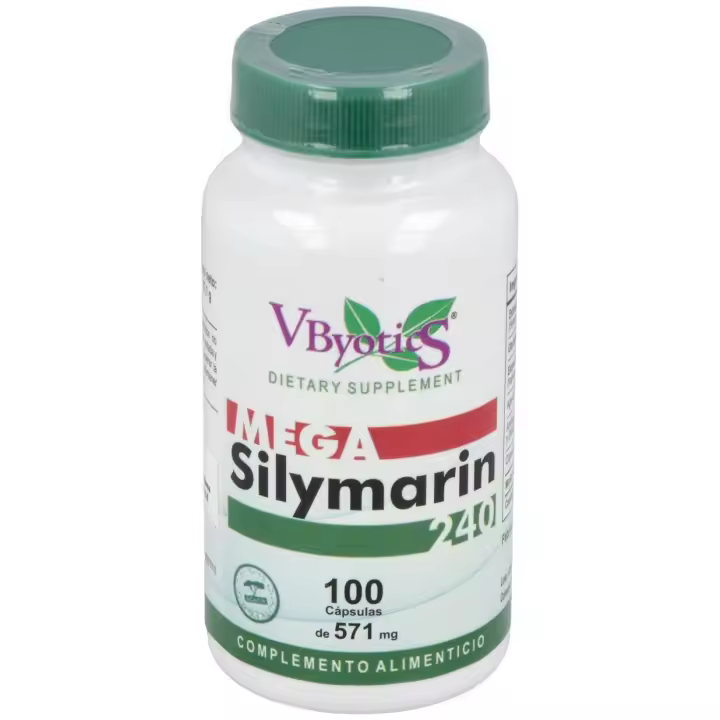 Mega Silymarin 240 & Glutation+ Rabano Ne 100 Caps - 1