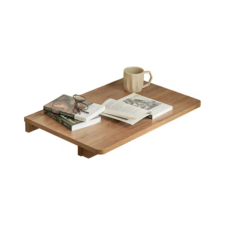 SoBuy FWT03-PF Mesa Plegable de Pared Mesa para portátil Escritorio Mueble Infantil Mesa para Comer 60 x 40 cm ES - 1