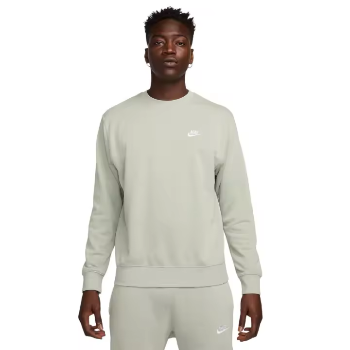Sudadera Nike M Nsw Club Crw Ft Verde Hoodie Bv2666-371 - 1