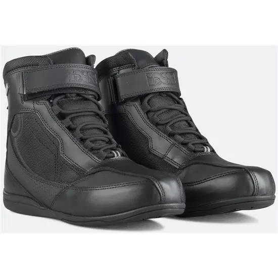 BOTAS MOTO IXS LACE-ST NEGRO BOTINES HOMOLOGADO 66601001 - 1