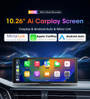 Vtopek Pantalla Multimedia Portátil Para Coche 10.26 Pulgadas Con Wireless Carplay Android Auto Touch Screen BT Video Stereo - details 0
