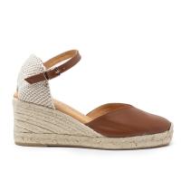 Alpargatas de mujer CLARA DURAN VALPICO VALENCIANA CORREA NAPA CUERO 5C - details 3