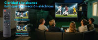Proyector 4K, [App Integrada] Projector Portatil 180° Rotación con WiFi 6 Bluetooth 5.2, 26000 Lúmenes Proyector Soporte 4K, Projector de Cine TV Supporto Zoom Eléctrico Enfoque Keyston - details 1