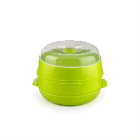 INNOVAGOODS Vaporera Doble para Microondas Fresh INNOVAGOODS - Polipropileno BPA Free - 78823 Vaporera doble para microondas Cocina / Accesorios Utensilios Varios Cocina - 1