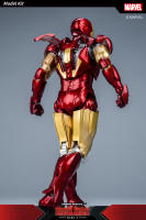 Figura De Acción Iron Man MK6 De the Avengers Juguete De Assemble Para Niños Y Coleccionistas Material ABS Escala 1/12 Regalo De Cumpleaños Para Boys - details 6