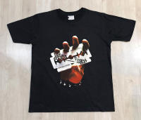 Camiseta De Algodón British Popular Judas Priest Para Hombre Estilo Casual Con Cuello Redondo Y Mangas Cortas Tallas Grandes - details 1
