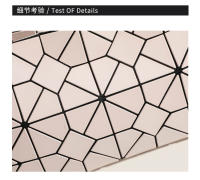 Bolso De Hombro Para Mujer Jiomay Ligero De Patters Geométricos PVC Bandolera Para Playa Y Comunicación Estilo Preppy - details 7