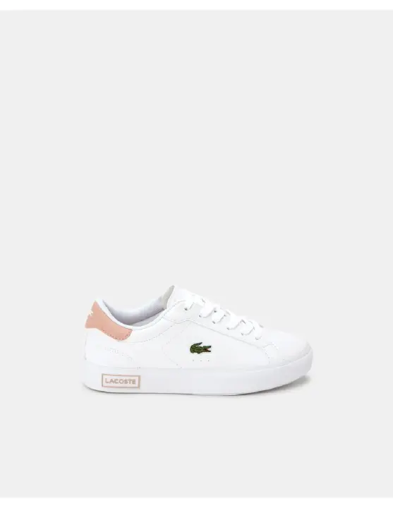 LACOSTE ZAPATILLA MARCA LACOSTE DE MUJER MODELO POWERCOURT ROSA - 1