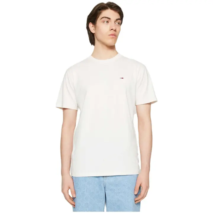 Camiseta de Manga Corta Tommy Jeans  para hombre en color blanco - 1