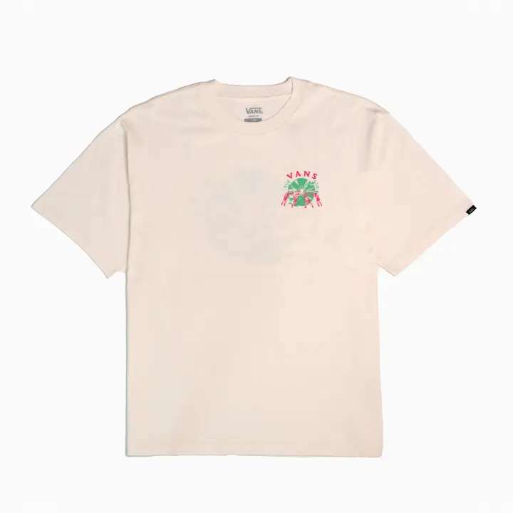 Camiseta de Manga Corta para Hombre Vans Rumble Records Beige / Sabas Shop - 1