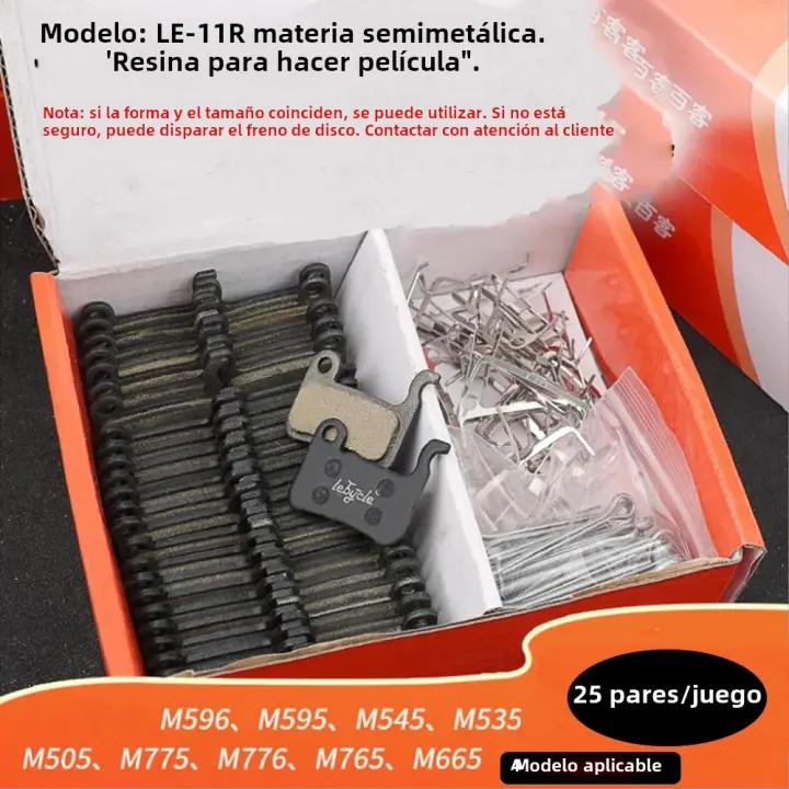 25 Pares De Frenos De Disco Para Bicicleta MTB Resina/Metales/Cerámica Universal Para Shimano SRAM AVID ZOOM B01S Piezas De Repuesto Para Frenos Hydraulicos De Carretera - 1