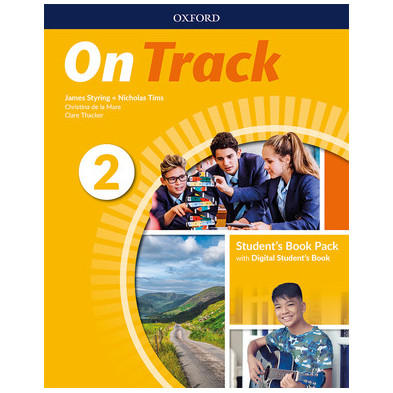 Libro ON TRACK 2 STUDENT BOOK 2023. Editorial OXFORD Año 2023 Autor  ISBN 9780194860239