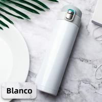 Termo De Acero Inoxidable 500ML Con Cubierta Saltarina Para Café Té Leche Botella Térmica Portátil De Gran Capacidad Con Aislamiento Térmico De 12-24 Horas - details 5