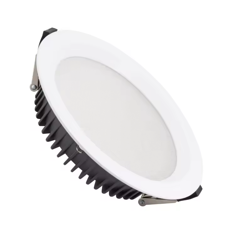 Ledkia Downlight LED 60W Circular SAMSUNG Aero 130 lm/W Microprismático LIFUD Corte Ø 200 mm 3000K Blanco Cálido - 1