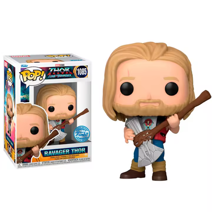 Funko Thor  Thor Ravager Thor Love and Thunder exclusivo  Marvel Funko  1085 - 1