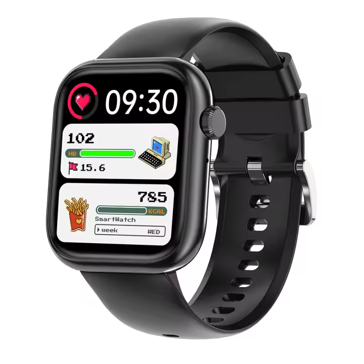 multi-deporte bluetooth G104 smartwatch llamada frecuencia cardíaca presión arterial vigilancia de la salud podómetro modo linterna - 1