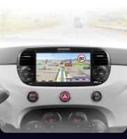 AWESAFE inalámbrico CarPlay Android Auto Radio para FIAT 500 Abarth 2007 2008 2009 2010 2011 2012 2013 2014 2015 coche reproductor multimedia GPS 2 din autoradio volante controles RDS Bluetooth - details 10