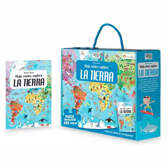 Libro con Puzle: La Tierra - 1