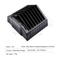 Caja De Almacenamiento De Plástico YCS Con Malla De Acero Para Rápidas Y Fáciles Accesos a Las Herramientas De Jardinería Tamaño 128x110x68mm - details 4