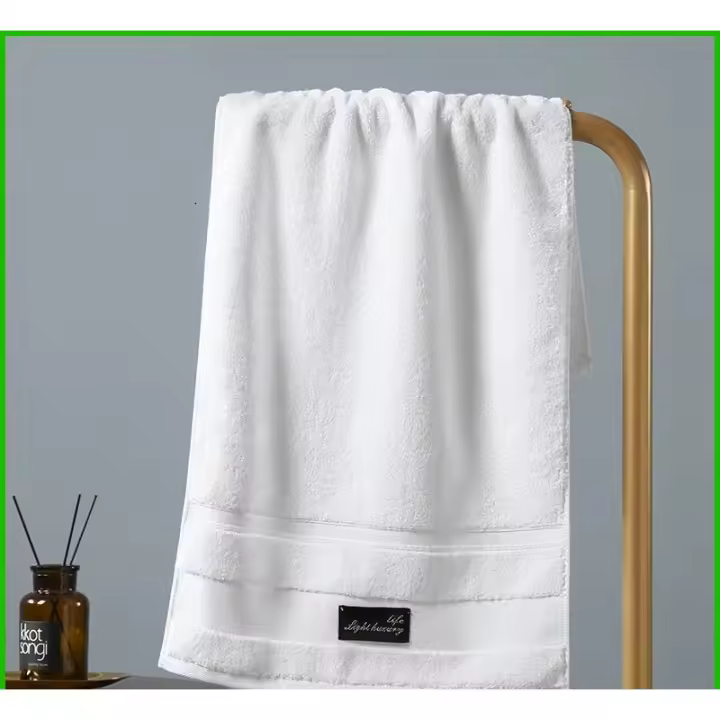 Toallas Toalla Algodón 130g 34*74cm suave, absorbente, tocador, lavabo, ducha, sábana - 1