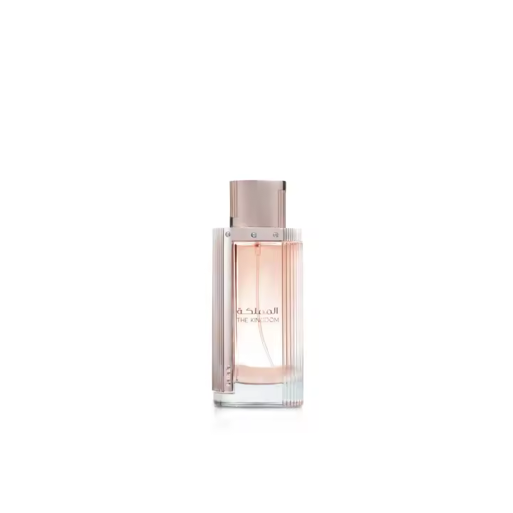 Perfume THE KINGDOM Lattafa 100ml +ATOMIZADOR 5ml Recargable GRATIS! Perfume MUJER Perfume Árabe Original De Dubai Emiratos Árabes, oriental - 1
