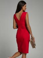 2025 Vestido Belta Alta Sin Mangas Escote V Mujer - details 4