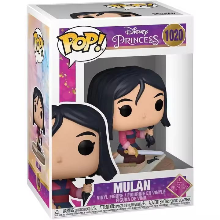 Funko POP! Disney: Princesa Mulan - Princesas de Disney - Ultimate Princess - 1