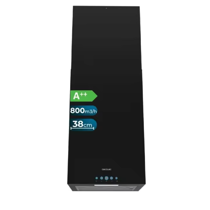 Cecotec Campana de isla Bolero Flux ICT 388000 Black A++ - 1
