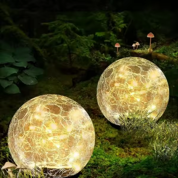 Solar garden lights, waterproof decorative lighting, LED solar lighting KLB - 1