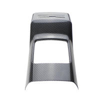 Cubierta De Salida De Aire Trasera Para MG4 Mulan EV 2022 2023 2024 Protector De Marco De Ventosa De Carbono Panel De Vents De Aire Acondicionado - details 1