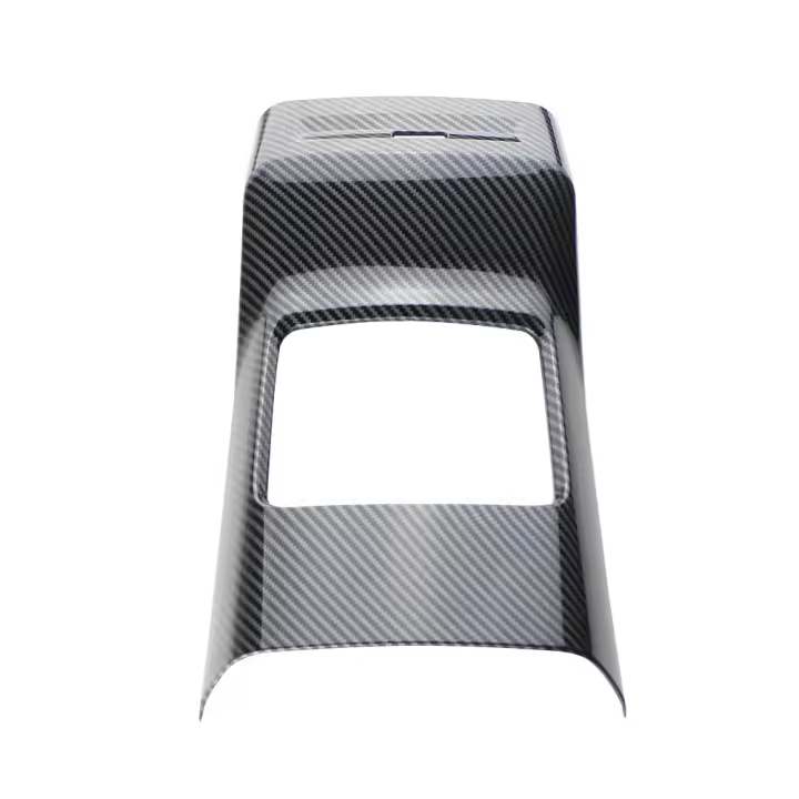 Cubierta De Salida De Aire Trasera Para MG4 Mulan EV 2022 2023 2024 Protector De Marco De Ventosa De Carbono Panel De Vents De Aire Acondicionado - 1