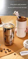 Taza De Café Inteligente De Viaje 450ML Termo De Acero Inoxidable Con Pantalla LED Y Termómetro Botella De Vaciado Portátil Termo Aislado - details 3