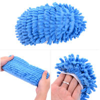 1Par De Pantuflas Limpiador De Polvo Para El Hogar Y Baño Cubierta Lениvas Para Suelos Mopa De Tela De Chenillo - details 2