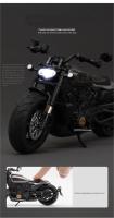 Motocicleta De Escala 1:12 Warhawk Juguete De Aleación De Simulación Alta Modelo Estático Decorativo Para Niños Regalos De Cumpleaños - details 2