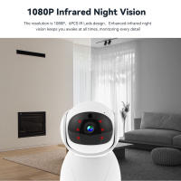 Cámara IP PTZ FHD WIFI Inalámbrica CCTV Seguridad Protector Vigilancia Inteligente Auto Tracking Monitor Bebé Compatible Con Google Alexa - details 13