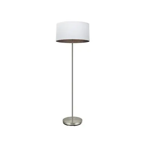 FABRILAMP Lámpara de Pie Tatiana para Salón - Niquel/Blanco-Oxido - 162x40x40 Cm - 1