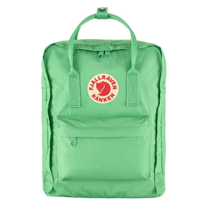 Mochila Verde Fjallraven Kanken Apple Mint 16L Resistente y Versátil - 1