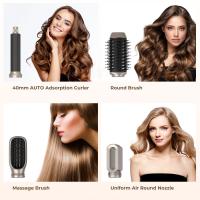 Set de Cabello, peine de Aire Caliente de succión automática, secador de pelo multimtifción, rizador de pelo en uno, plancha de pelo (Plisado) - details 4