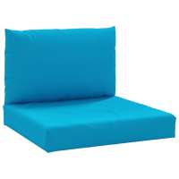 vidaXL Cojines para palés 2 unidades tela Oxford Color Azul claro,  Verde,  Rojo vino tinto y mas Cojín Decorativo de Asiento Cojines de muebles de salon - details 2