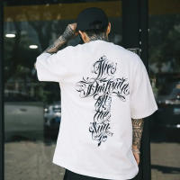 Camiseta De Manga Corta Para Hombre Estilo Harajuku Streetwear Hip Hop Tattoo Chicano Personalidad Gangster O-Neck COTTON Casual - details 3