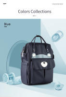 Bolsa De Diaper Impermeable Para Mamá Con Diseño Cartoon Gran Capacidad Para Viajes Bolsa De Bebé Con Estilo Mochila Para Calefacción Y Carrito De Bebé - details 17