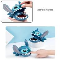 Disney Figura De Acción Stitch Dentista Juguete Divertido Para Niños Regalos De Navidad Y Cumpleaños Figura De Mão Anime Stitch Mordedor De Dedo - details 5