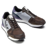 Emporio Armani Zapatillas Hombre Gris X4X289 XM499 N022 - details 4