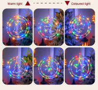 Luces De Cadena LED USB Para Decoración Externa E Interior Con Control Remoto Y 8 Modos Dimmer Para Jardín Boda Fiesta - details 5