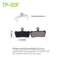 2 Pares De Frenos De Disco Para Bicicleta MTB Pads Hidráulicos Compatible Con SHIMANO SRAM AVID HAYES Piezas De Ciclismo Semi-Metales - details 7