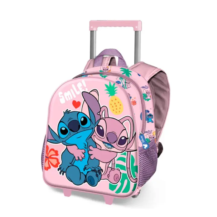 Mochila 3D con Carro Lilo & Stitch. - 1