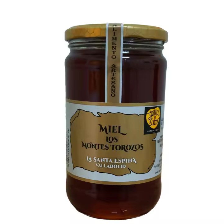 Miel Artesana y pura de abeja de Encina en tarro 750 kg - 1