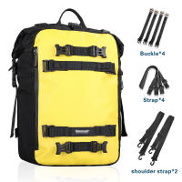 Bolsa Trasera De Motocicleta Impermeable De 30L 20L 10L Con Bolsa Interior Almacenamiento De Sillín Estuche De Motocicleta Equipaje - details 22