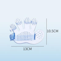 Guantes De Baño Para Mascotas Perro Gato Limpieza Y Aseo Con Cepillo De Masaje Eliminación De Pelo Suministros De Grooming - details 6